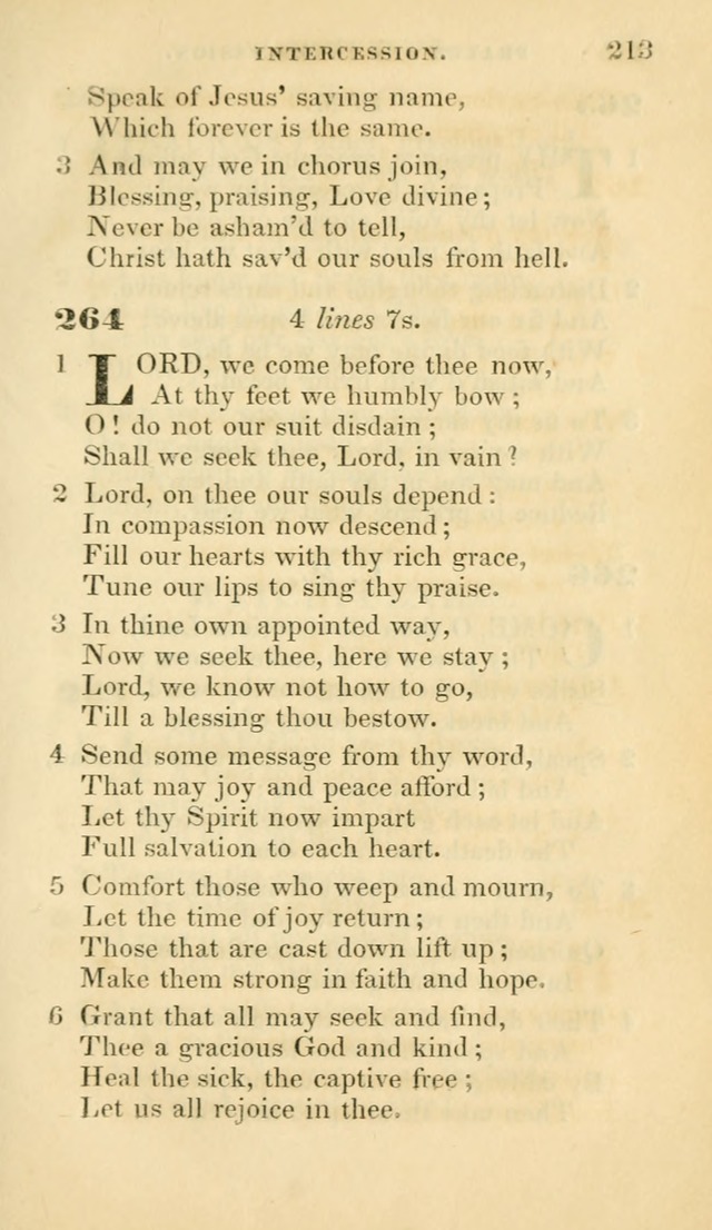 Hymns selected from various authors: for the use of the Evangelical Association, and all lovers of pious devotion (5th ed.) page 215