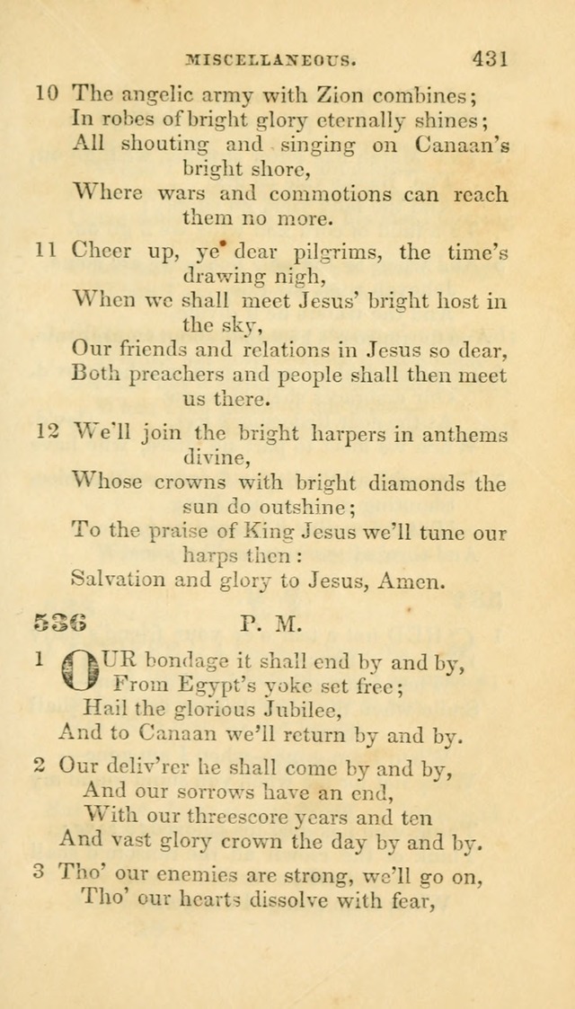 Hymns selected from various authors: for the use of the Evangelical Association, and all lovers of pious devotion (5th ed.) page 443