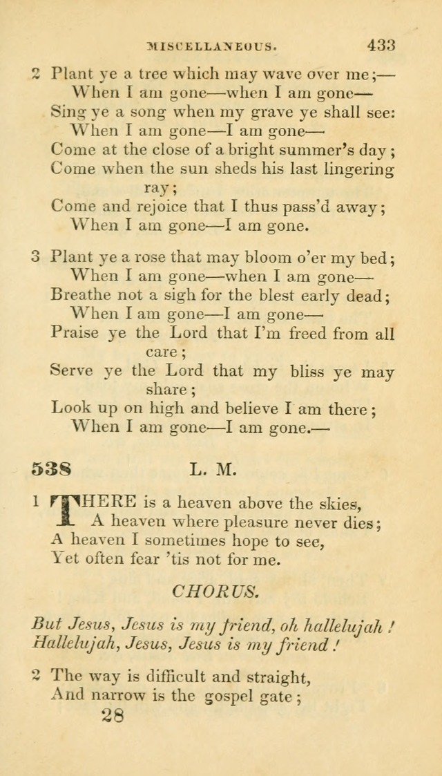 Hymns selected from various authors: for the use of the Evangelical Association, and all lovers of pious devotion (5th ed.) page 445