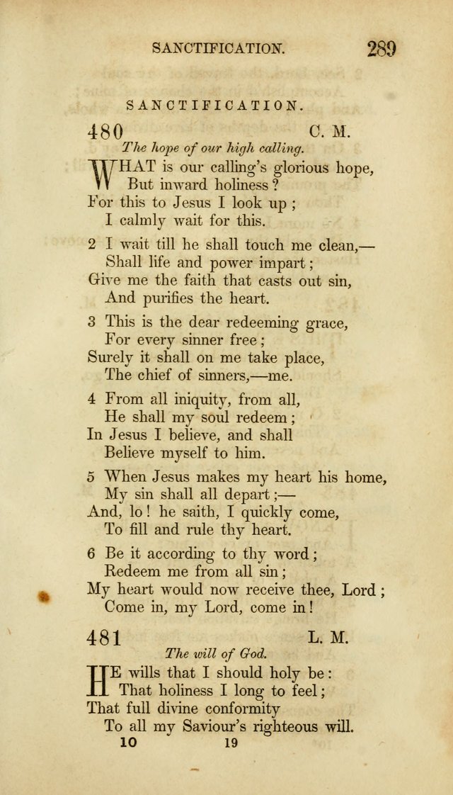 Hymns for the Use of the Methodist Episcopal Church. Rev. ed. page 296