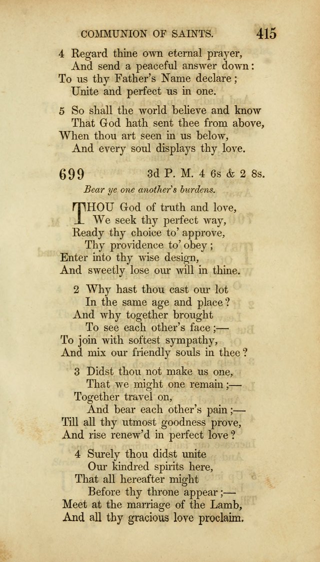 Hymns for the Use of the Methodist Episcopal Church. Rev. ed. page 422