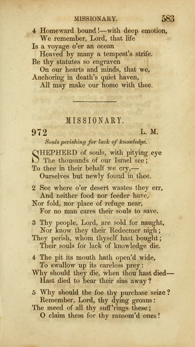 Hymns for the Use of the Methodist Episcopal Church. Rev. ed. page 590