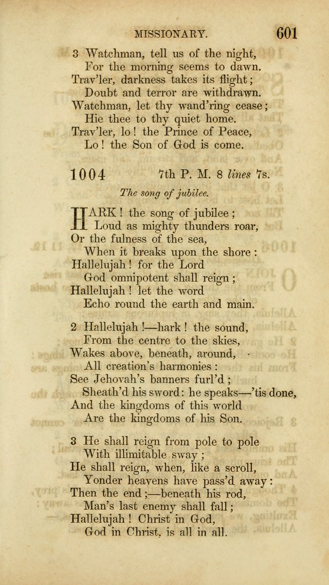 Hymns for the Use of the Methodist Episcopal Church. Rev. ed. page 608