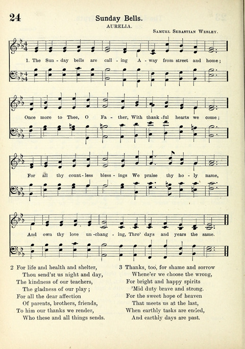Heart and Voice: a collection of Songs and Services for the Sunday School and the Home page 135