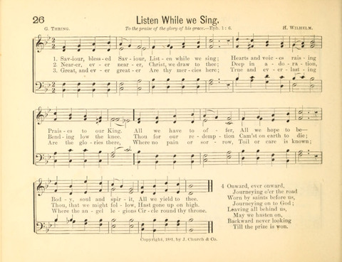 Heart and Voice: a New Collection of Sunday School Songs page 26