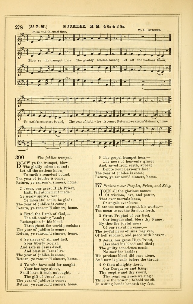 The Heart and Voice: or, Songs of Praise for the Sanctuary: hymn and tune book, designed for congregational singing in the Methodist Episcopal Church, and for congregations generally page 278