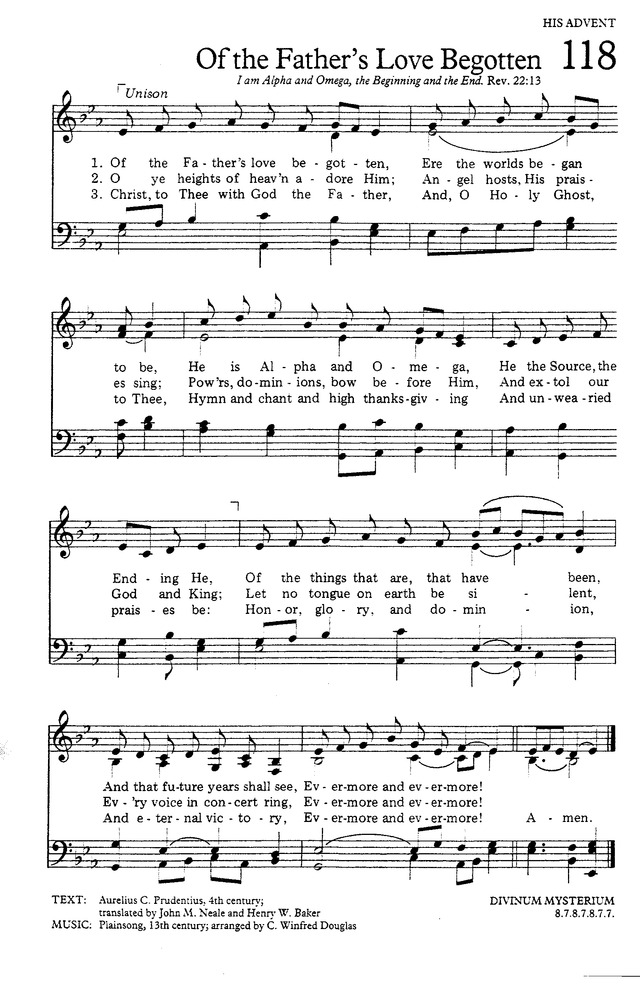 The Hymnal for Worship and Celebration page 119