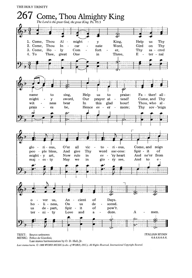The Hymnal for Worship and Celebration page 268