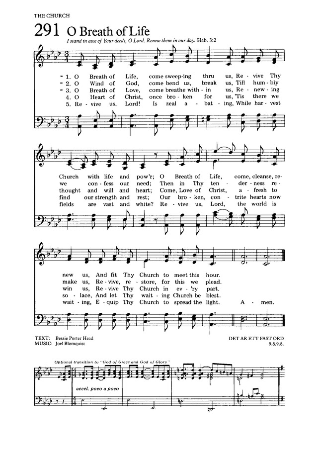 The Hymnal for Worship and Celebration page 290