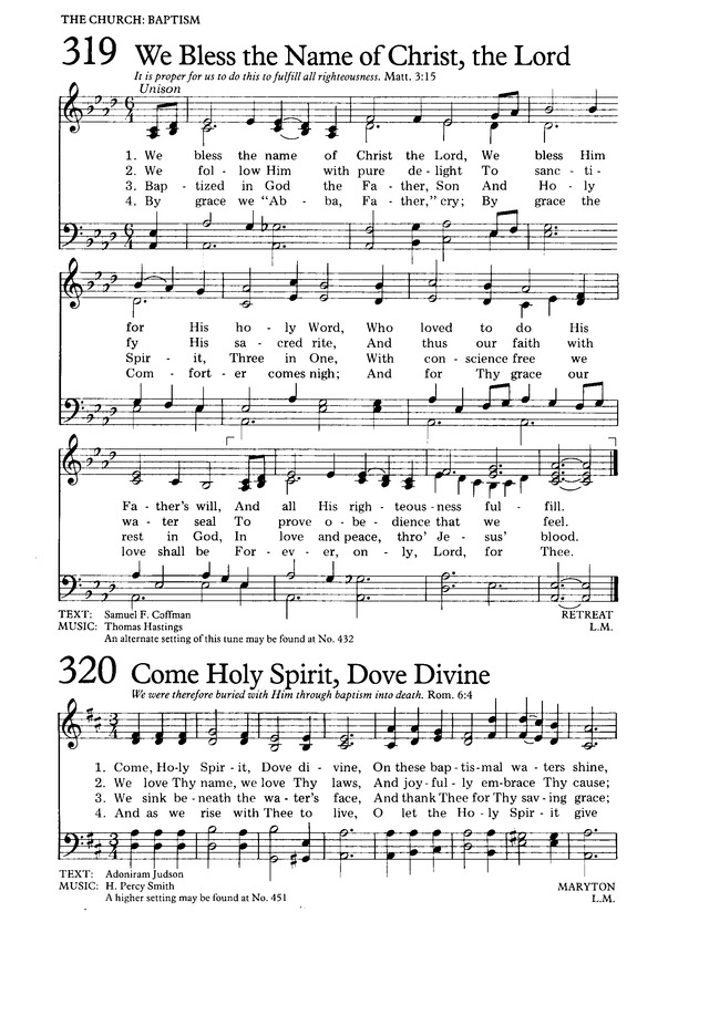 The Hymnal for Worship and Celebration page 318