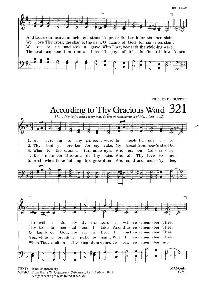 The Hymnal for Worship and Celebration page 319