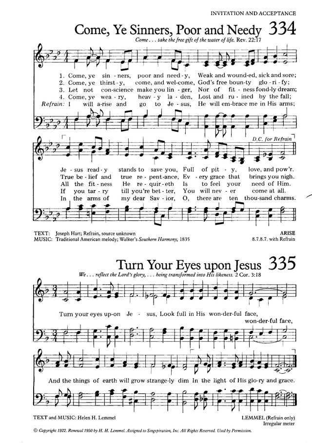 The Hymnal for Worship and Celebration page 333