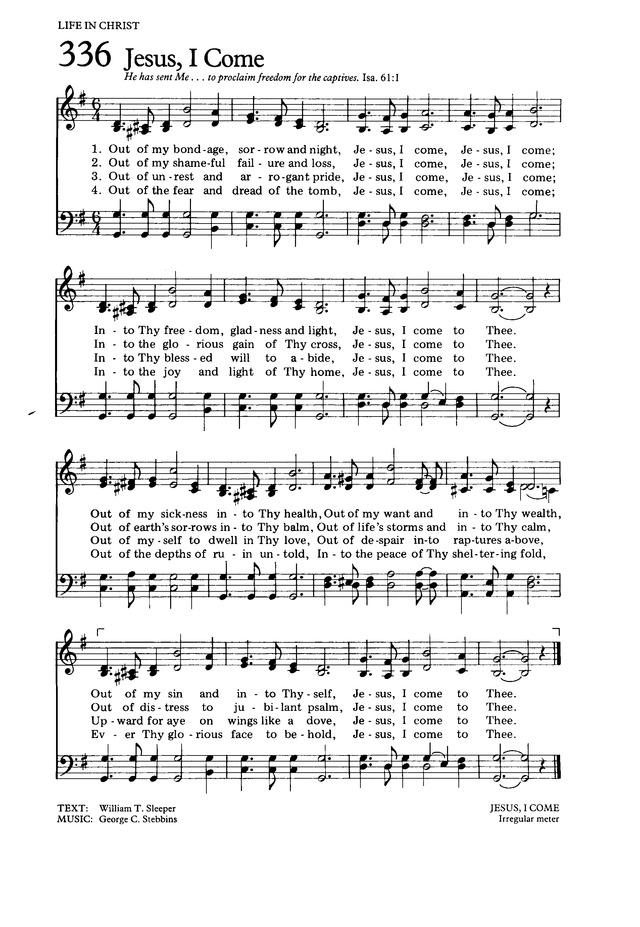 The Hymnal for Worship and Celebration page 334