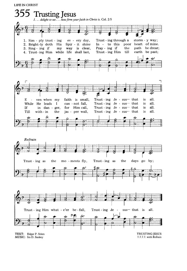 The Hymnal for Worship and Celebration page 352