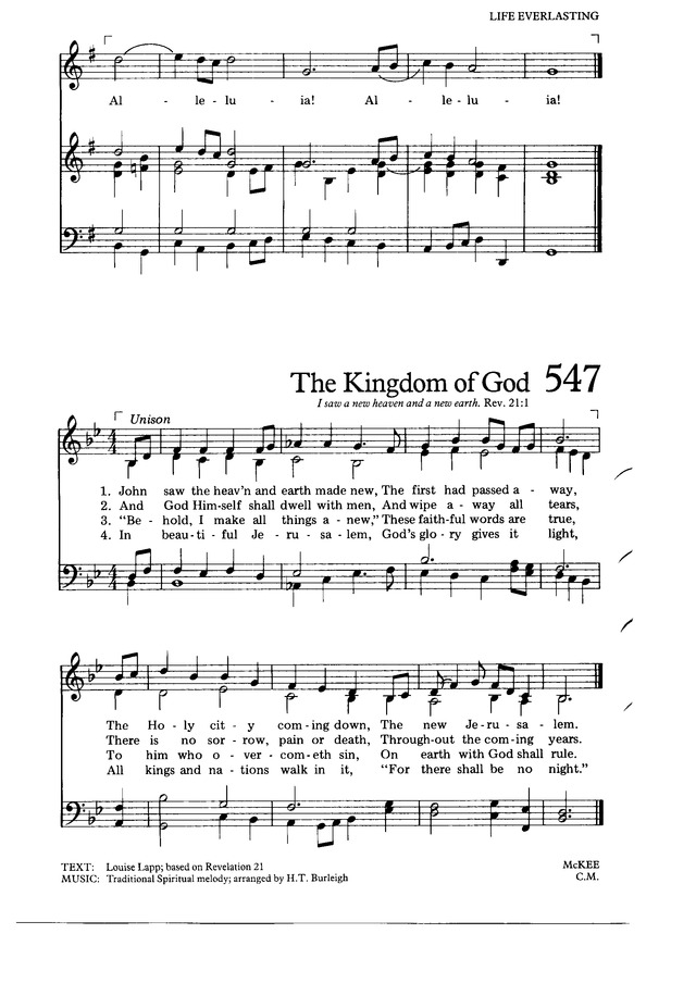 The Hymnal for Worship and Celebration page 539
