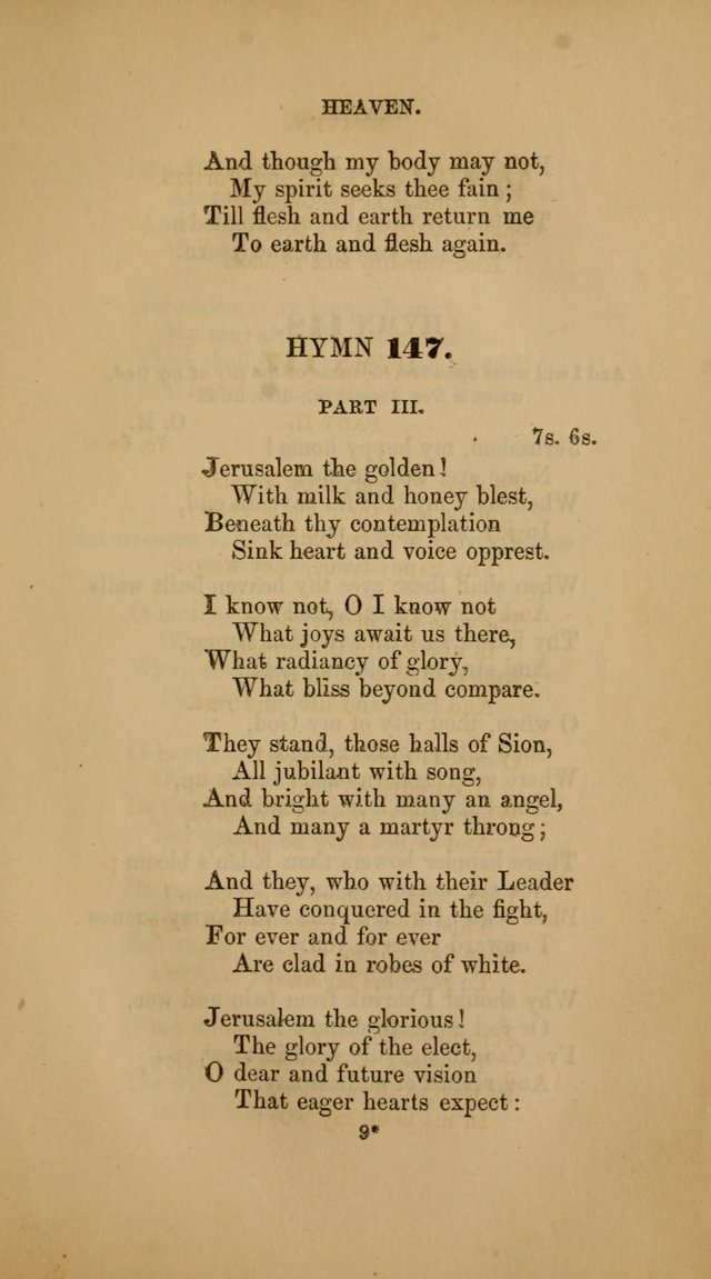Hymns for the Worship of God: selected and arranged for the congregations connected with the Church of Scotland page 137