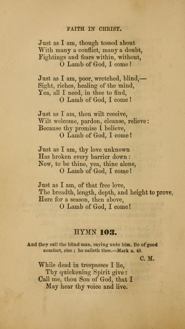 Hymns for the Worship of God: selected and arranged for the congregations connected with the Church of Scotland page 94