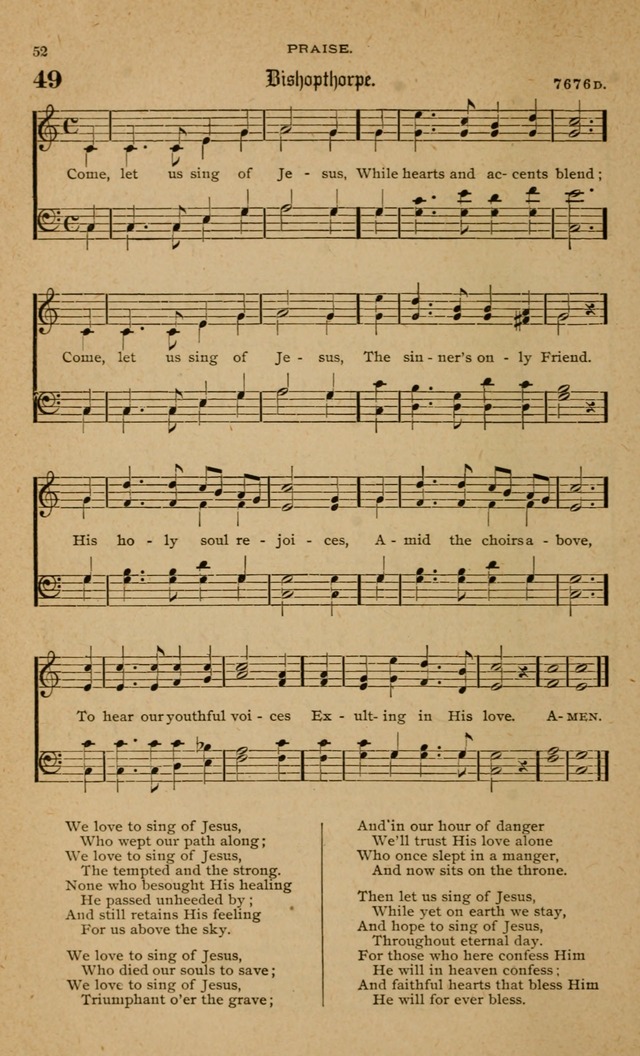 Hymnal with Music for Children page 61