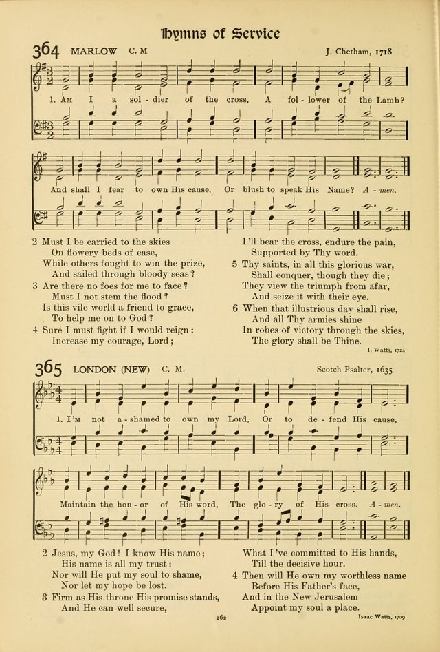 Hymns of Worship and Service (15th ed.) page 262