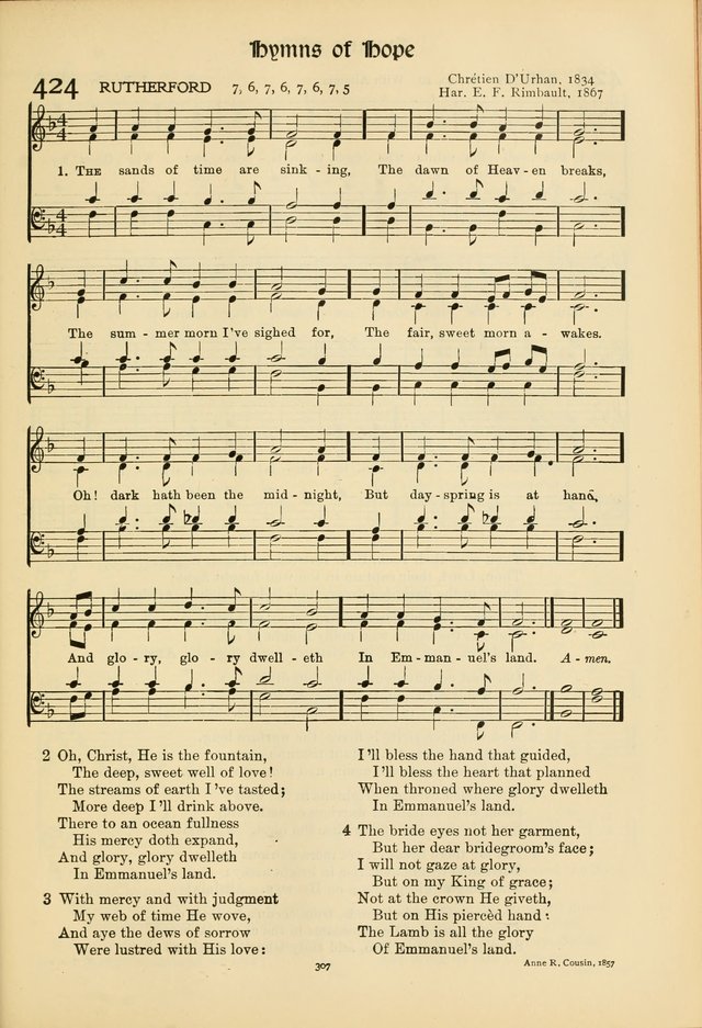 Hymns of Worship and Service (15th ed.) page 307