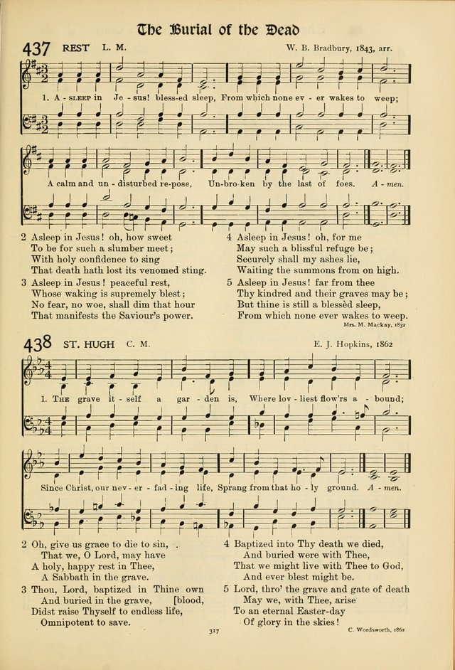 Hymns of Worship and Service (15th ed.) page 317