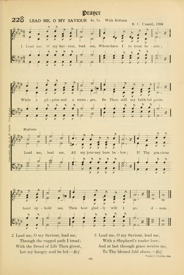 Hymns of Worship and Service. (Chapel ed.) page 167