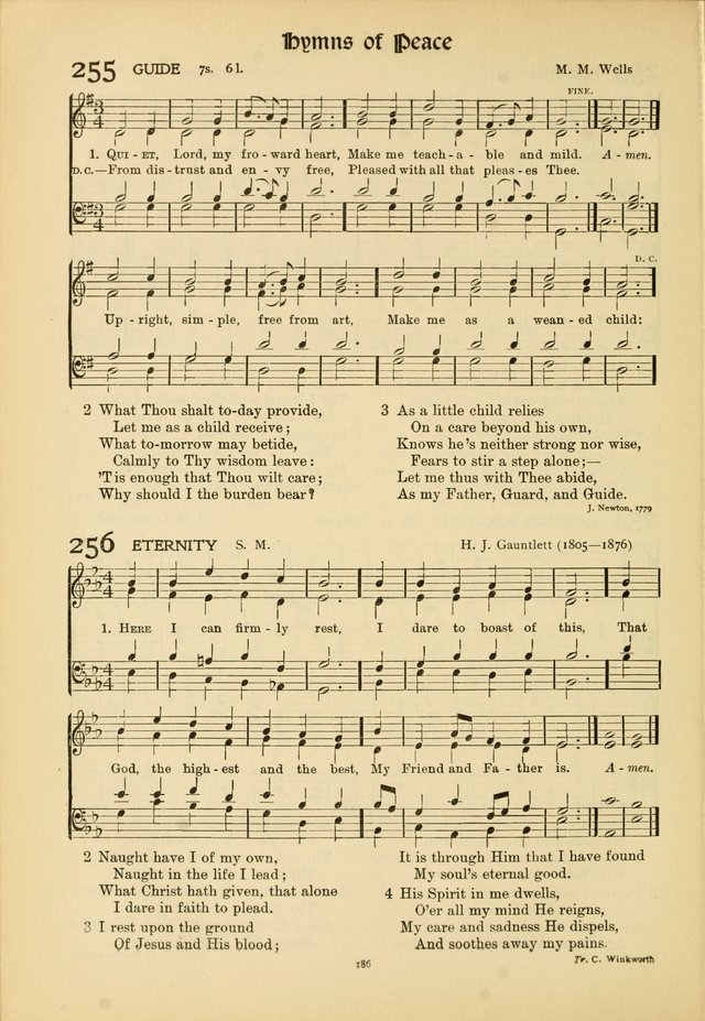 Hymns of Worship and Service. (Chapel ed.) page 186