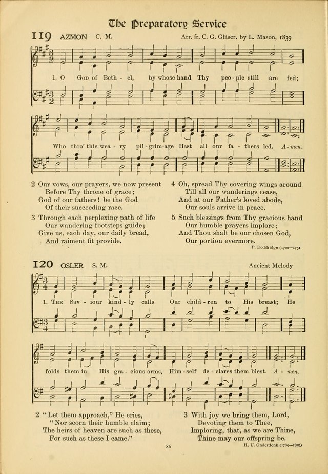 Hymns of Worship and Service. (Chapel ed.) page 86