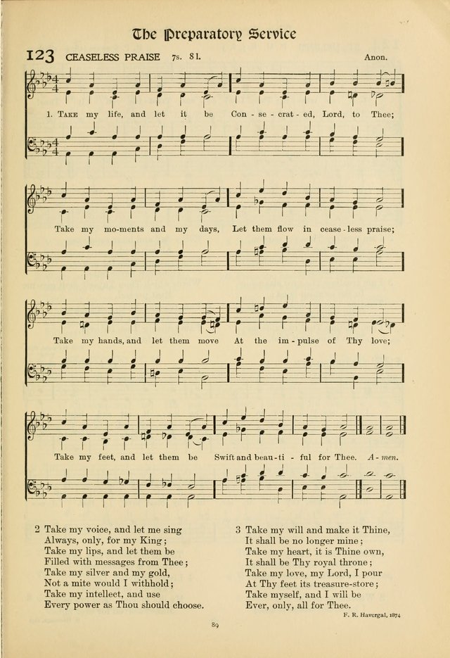 Hymns of Worship and Service. (Chapel ed.) page 89