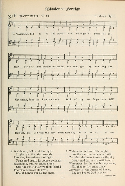 Hymns of Worship and Service: College Edition page 233