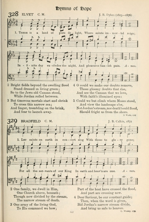Hymns of Worship and Service: College Edition page 247