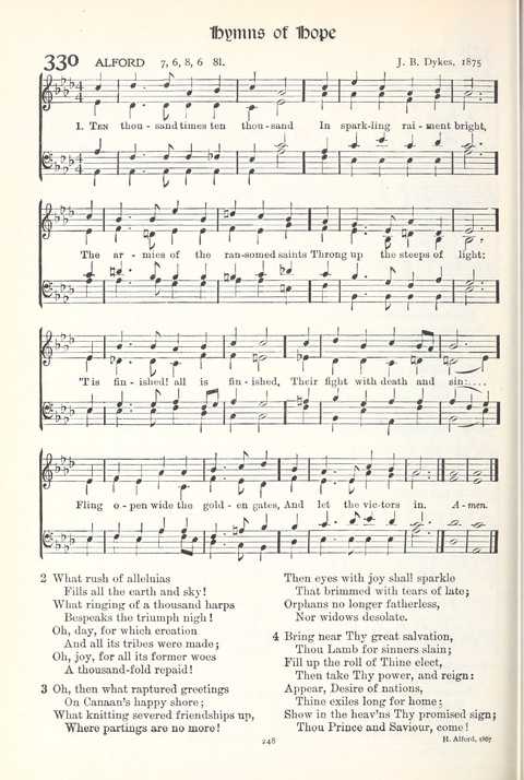 Hymns of Worship and Service: College Edition page 248