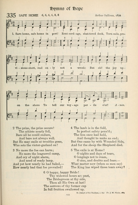 Hymns of Worship and Service: College Edition page 255