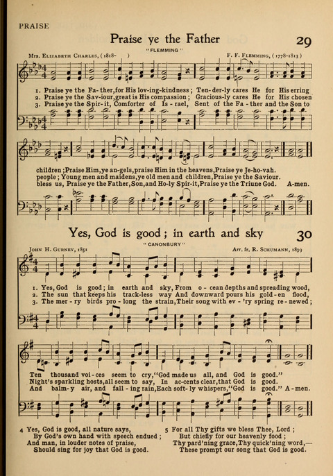 Hymns of Worship and Service: for the Sunday School page 27