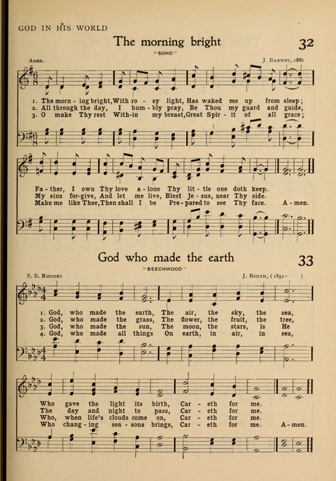 Hymns of Worship and Service: for the Sunday School page 29