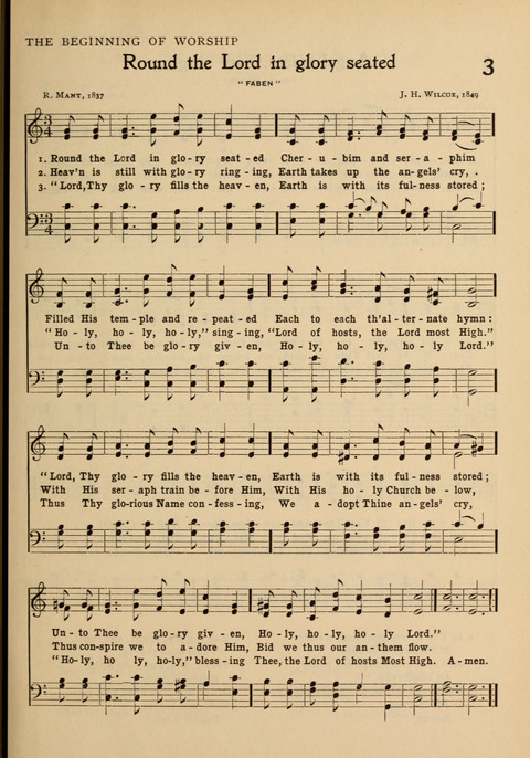 Hymns of Worship and Service: for the Sunday School page 3
