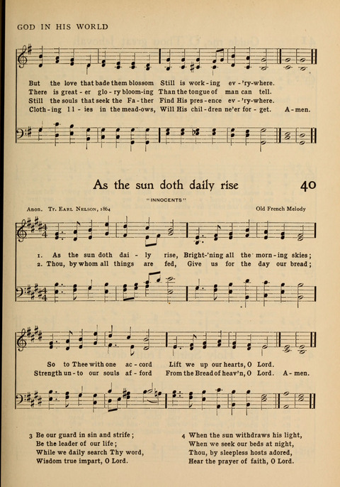 Hymns of Worship and Service: for the Sunday School page 35