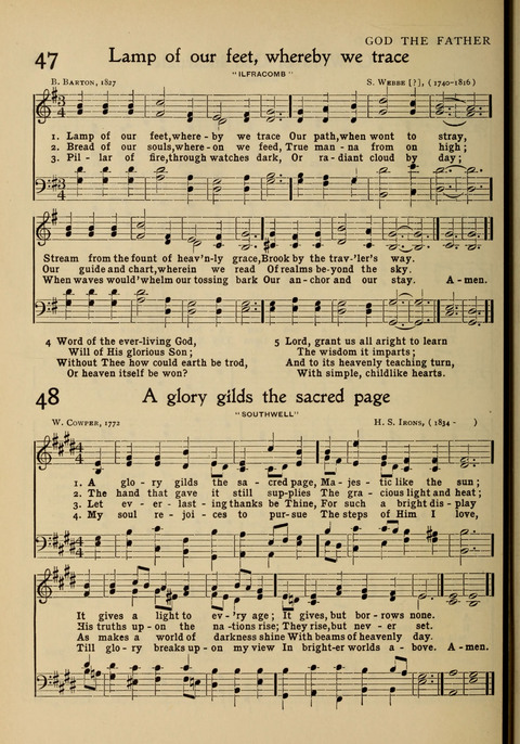 Hymns of Worship and Service: for the Sunday School page 40
