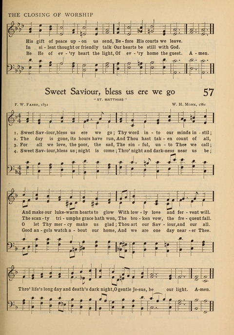 Hymns of Worship and Service: for the Sunday School page 47