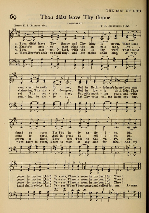 Hymns of Worship and Service: for the Sunday School page 58
