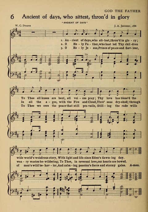 Hymns of Worship and Service: for the Sunday School page 6