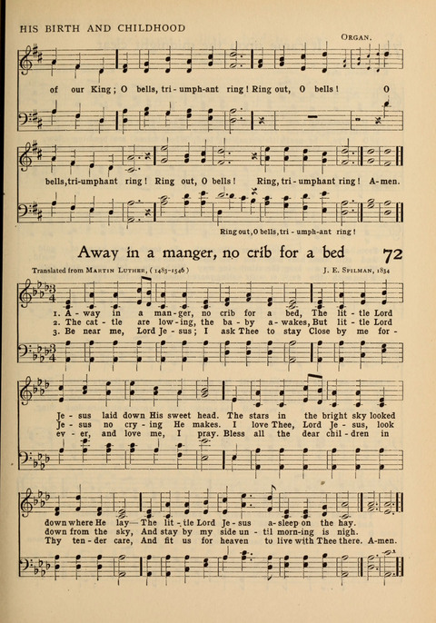 Hymns of Worship and Service: for the Sunday School page 61