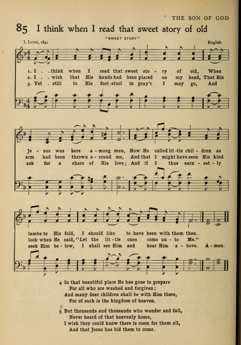 Hymns of Worship and Service: for the Sunday School page 74
