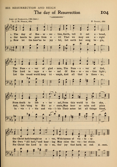Hymns of Worship and Service: for the Sunday School page 91