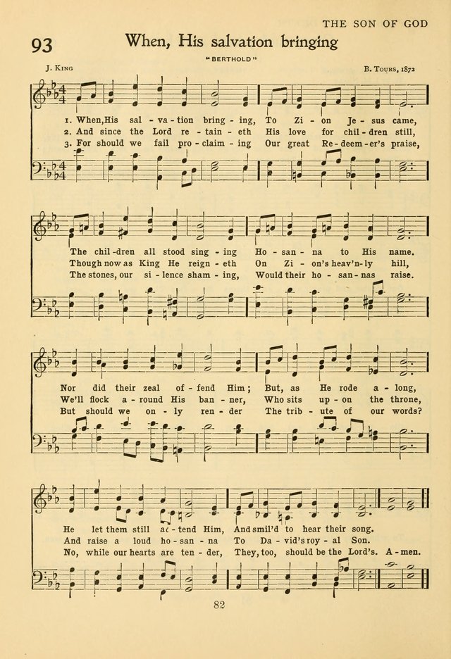 Hymns of Worship and Service: for the Sunday School page 101