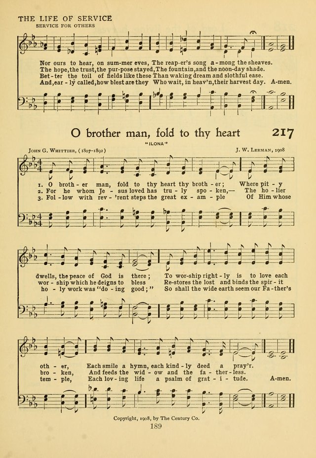 Hymns of Worship and Service: for the Sunday School page 208