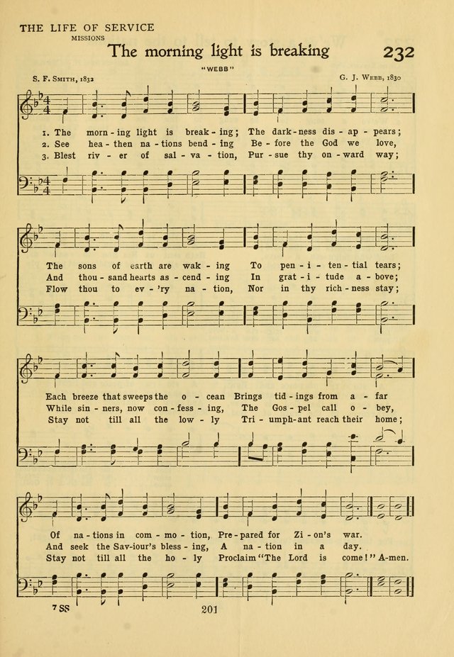Hymns of Worship and Service: for the Sunday School page 220