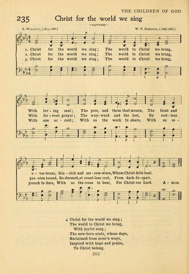Hymns of Worship and Service: for the Sunday School page 223
