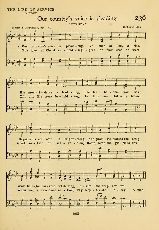Hymns of Worship and Service: for the Sunday School page 224