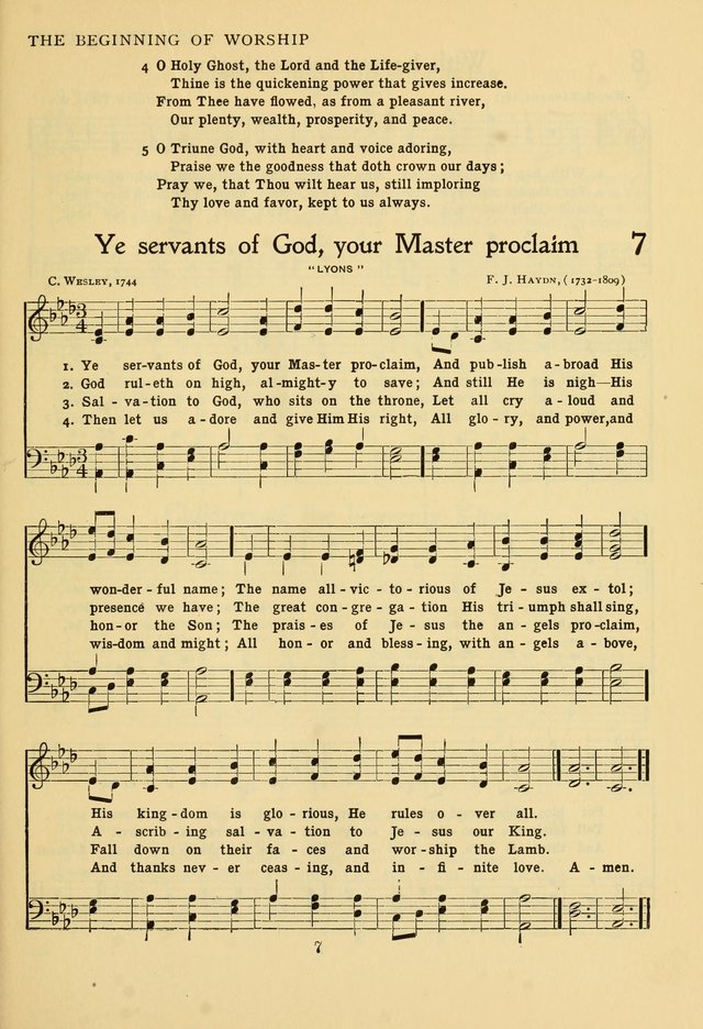 Hymns of Worship and Service: for the Sunday School page 26